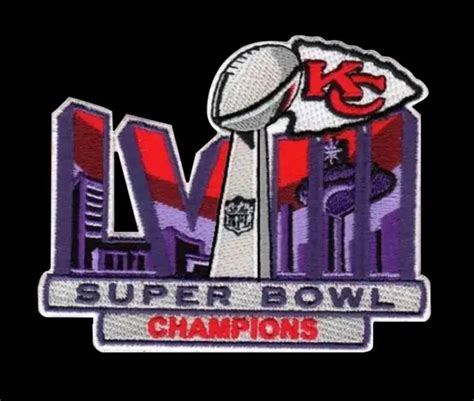 KC SUPER BOWL LVIII 58 Kansas City Chiefs Champions Patch iron/sew on ...