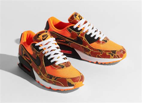 Nike Air Max 90 Orange Camo CW4039-800 Release Date - SBD