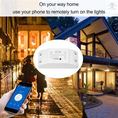 (Use video) Tuya WiFi Smart Switch 10A2200W Wireless Remote Switch Timer - kuaicang4259239 ...