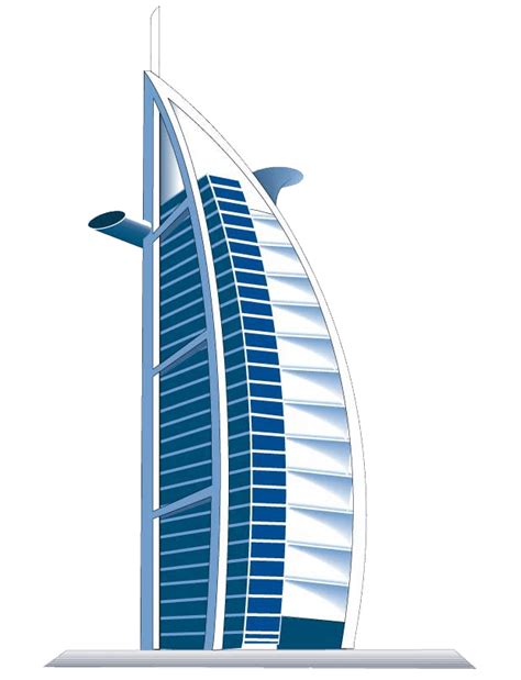 Burj Khalifa Hotel Clipart transparent PNG - StickPNG