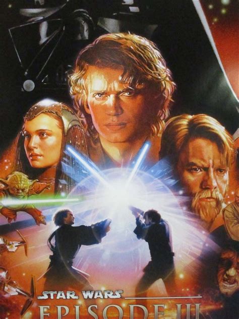 Star Wars Episode III Poster, US 1-Sheet, 2005, Struzan Drew