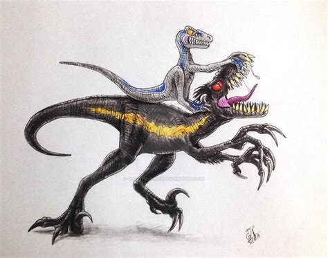 IndoRaptor Vs Blue by Got-The-T-REX on DeviantArt | Jurassic world ...