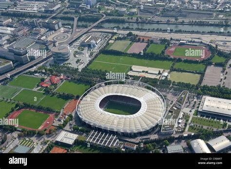 Aerial view, Neckarpark, VfB Stuttgart football stadium Stock Photo: 48806236 - Alamy