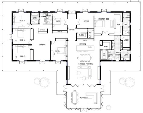 Awesome 40 6 Bedroom House Plans