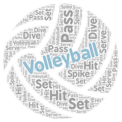 Volleyball – WordArt.com