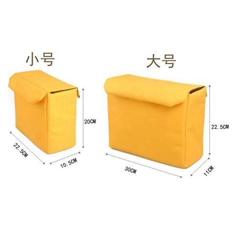 Yellow DSLR Camera Bag Insert One Body Two Lens B36 – icambag