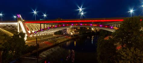 About the Pawtucket River Bridge - Art deco LED lighting Rhode Island ...