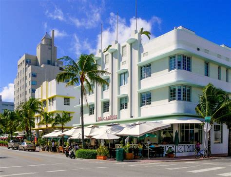 Miami Art Deco District | Casas em Miami | Art deco, Fotos de construção, Arquitetura art déco