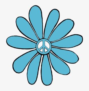 Free Hippie Flower Clip Art with No Background - ClipartKey