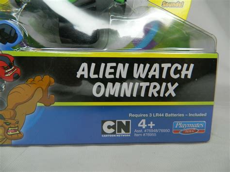 NEW Ben 10 Alien Watch Omnitrix Cartoon Network Alien Sounds & Lights ...