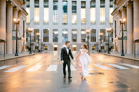 Adler Planetarium Wedding Chicago Paige + Adam