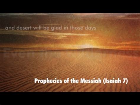 Prophecies Of The Messiah Isaiah 7 | 1529 Productions | WorshipHouse Media