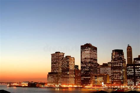 Lower Manhattan skyline stock photo. Image of building - 1347984