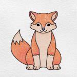 19 Fox Drawing Ideas - How To Draw Fox - DIYsCraftsy