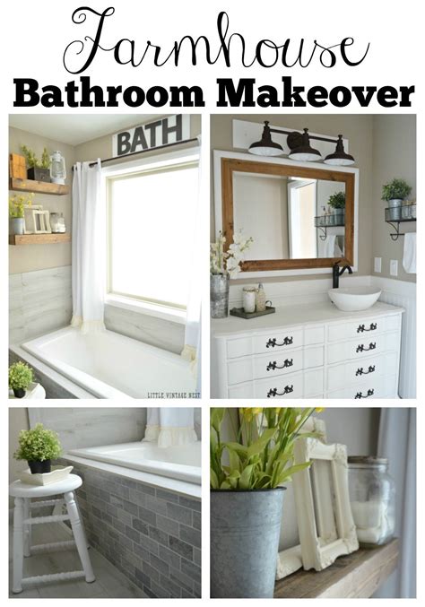 Farmhouse Master Bathroom Reveal - Sarah Joy Blog