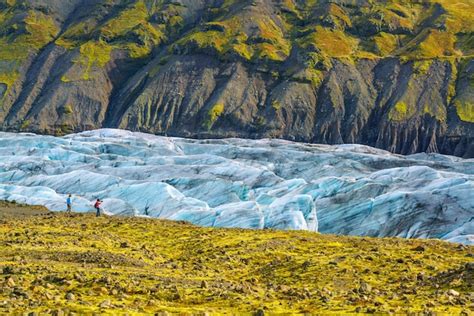 Premium Photo | Svinafellsjokull glacier in vatnajokull national park. iceland