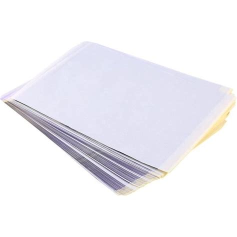 100 feuilles Papier Tatouage à Transfert A4 Réalisation Thermomécanique Carbon Traçage ...