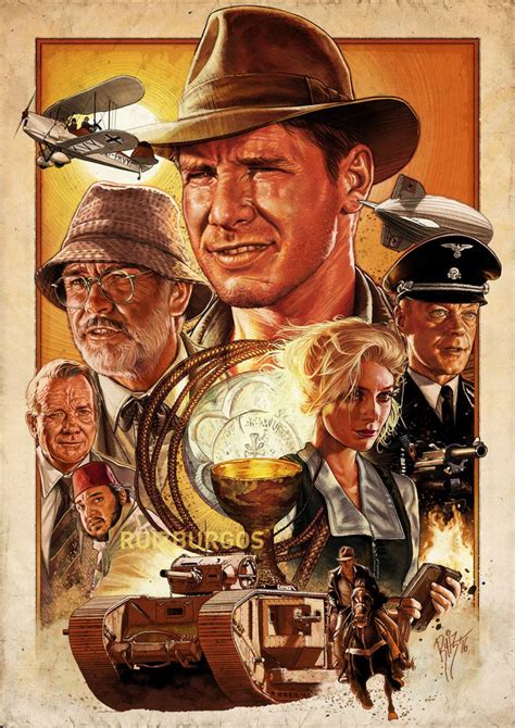 INDIANA JONES and the LAST CRUSADE by RUIZBURGOS on DeviantArt | Indiana jones, Indiana jones ...