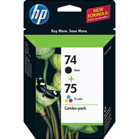 HP 74/75 Combo-pack Inkjet Print Cartridges CC659FN#140 B&H