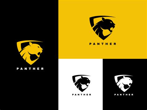 Panther Logo by Usman on Dribbble