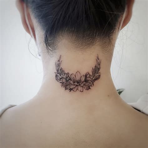 101 Best Floral Neck Tattoo Ideas That Will Blow Your Mind!