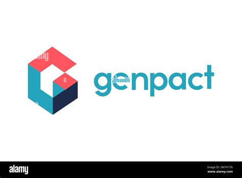 Genpact, Logo, White background Stock Photo - Alamy