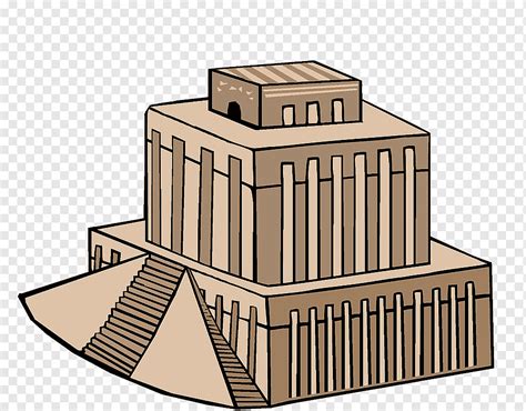 Babylon Temple Ziggurat, temple, building, religion, babylon png | PNGWing