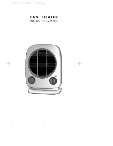 DeLonghi FAN HEATER Instruction Manual | Manualzz