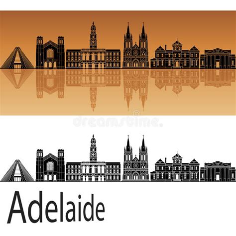 Adelaide Skyline Stock Illustrations – 189 Adelaide Skyline Stock ...