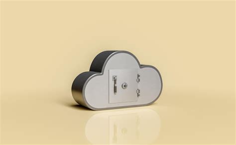 Premium Photo | Cloud storage security concept