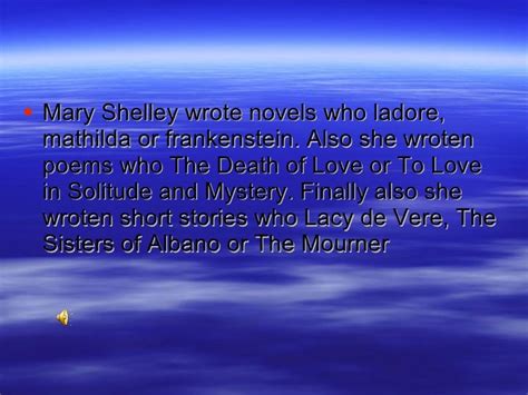 Mary Shelley