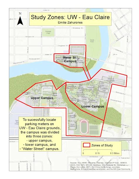 Uw Eau Claire Campus Map - Map