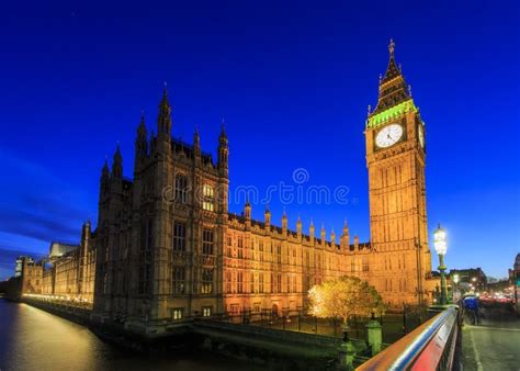 Night View of the Famous Big Ben, London, United Kingdom Stock Photo - Image of outdoors ...