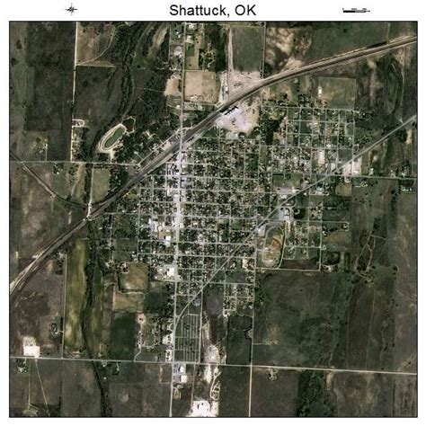 Aerial Photography Map of Shattuck, OK Oklahoma