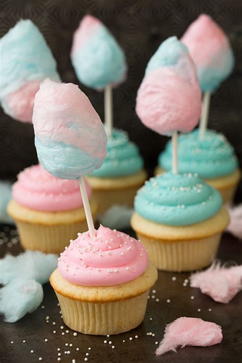 Cotton Candy Cupcakes - Cooking Classy