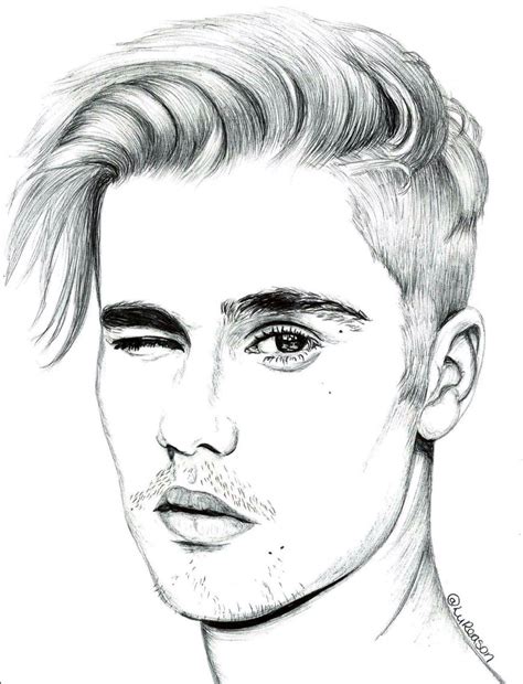 Justin Bieber Drawing at PaintingValley.com | Explore collection of Justin Bieber Drawing