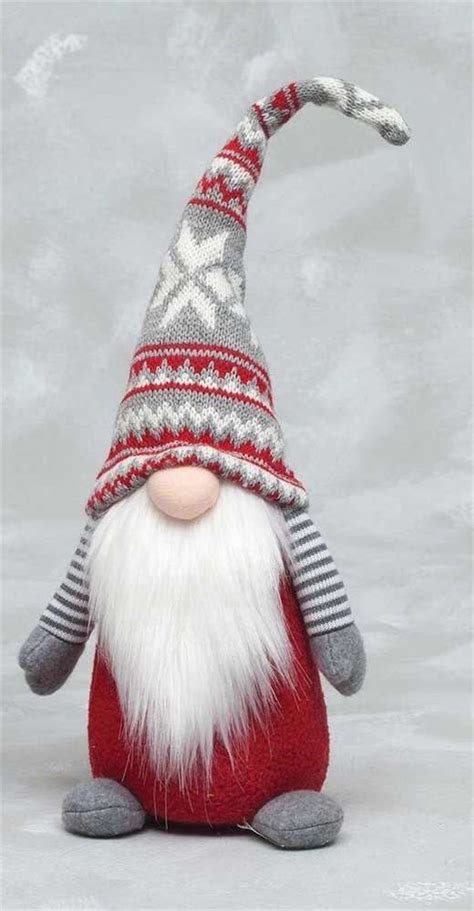 Gnomos navideños paso a paso - Dale Detalles | Gnomes crafts, Gnome patterns, Christmas gnome