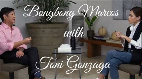 Bongbong Marcos Interview | Benny Travel TV - YouTube