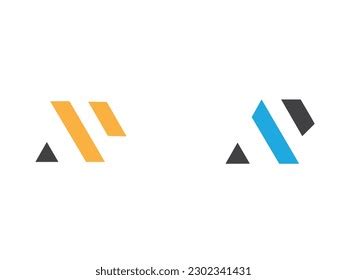 Ap Letter Vector Logo Design Ap Stock Vector (Royalty Free) 2302341431 ...