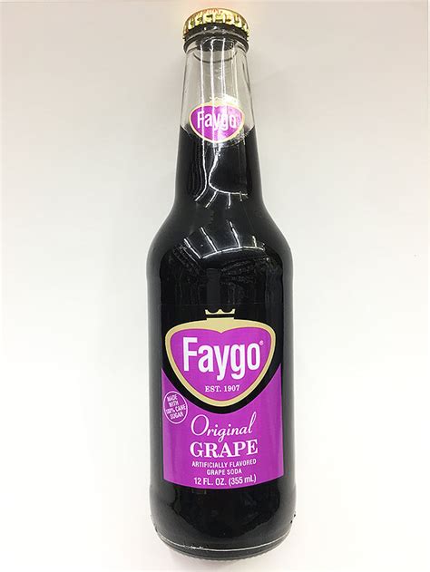 Faygo Original "Glass Bottle" Grape Soda | Soda Pop Shop