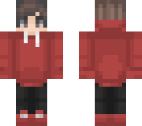 Red hoodie | Minecraft Skin