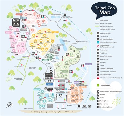 Taipei Zoo-Map-Zoo Map