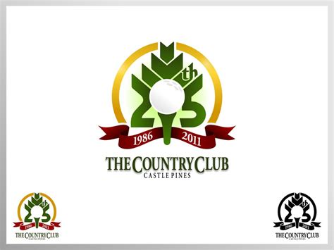 25th Anniversary Country Club Logo | Logo design contest