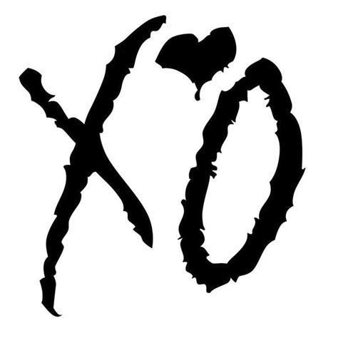 Huge Weeknd Xo Logo Sticker Decal For Cartruck