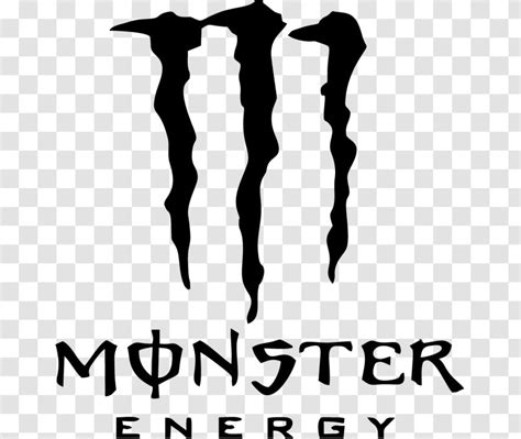 Monster Energy Drink Red Bull Logo Clip Art - Silhouette Transparent PNG