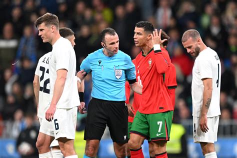 Angry Cristiano Ronaldo made feelings clear as he stormed off the pitch ...