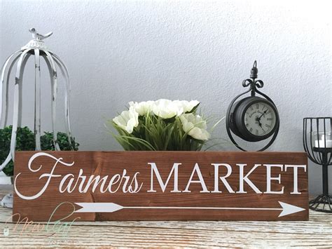 Farmers Market Sign Farmers Market Farmhouse Decor