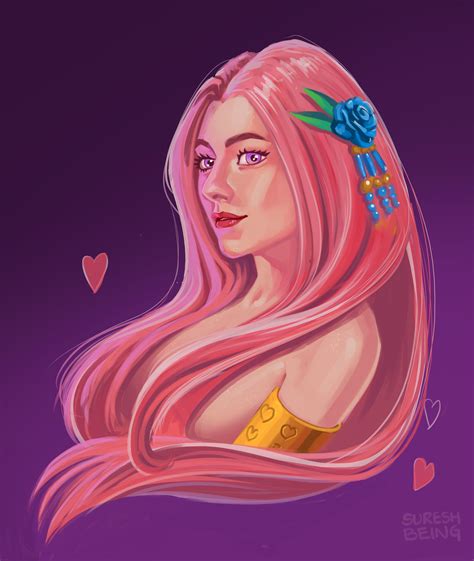 Aphrodite Fan Art I made, Hope you guys like it! :) : r/HadesTheGame