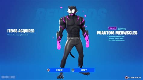 How To Get Phantom Meowscles Bundle FREE In Fortnite! (Unlocked Phantom Meowscles Pickaxe) - YouTube