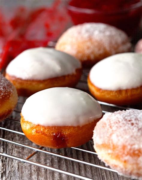 Jelly Doughnuts | Recipe | Doughnut recipe, Donut recipes, Jelly doughnuts